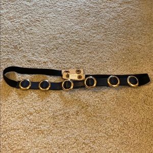 Navy Blue Snap Belt